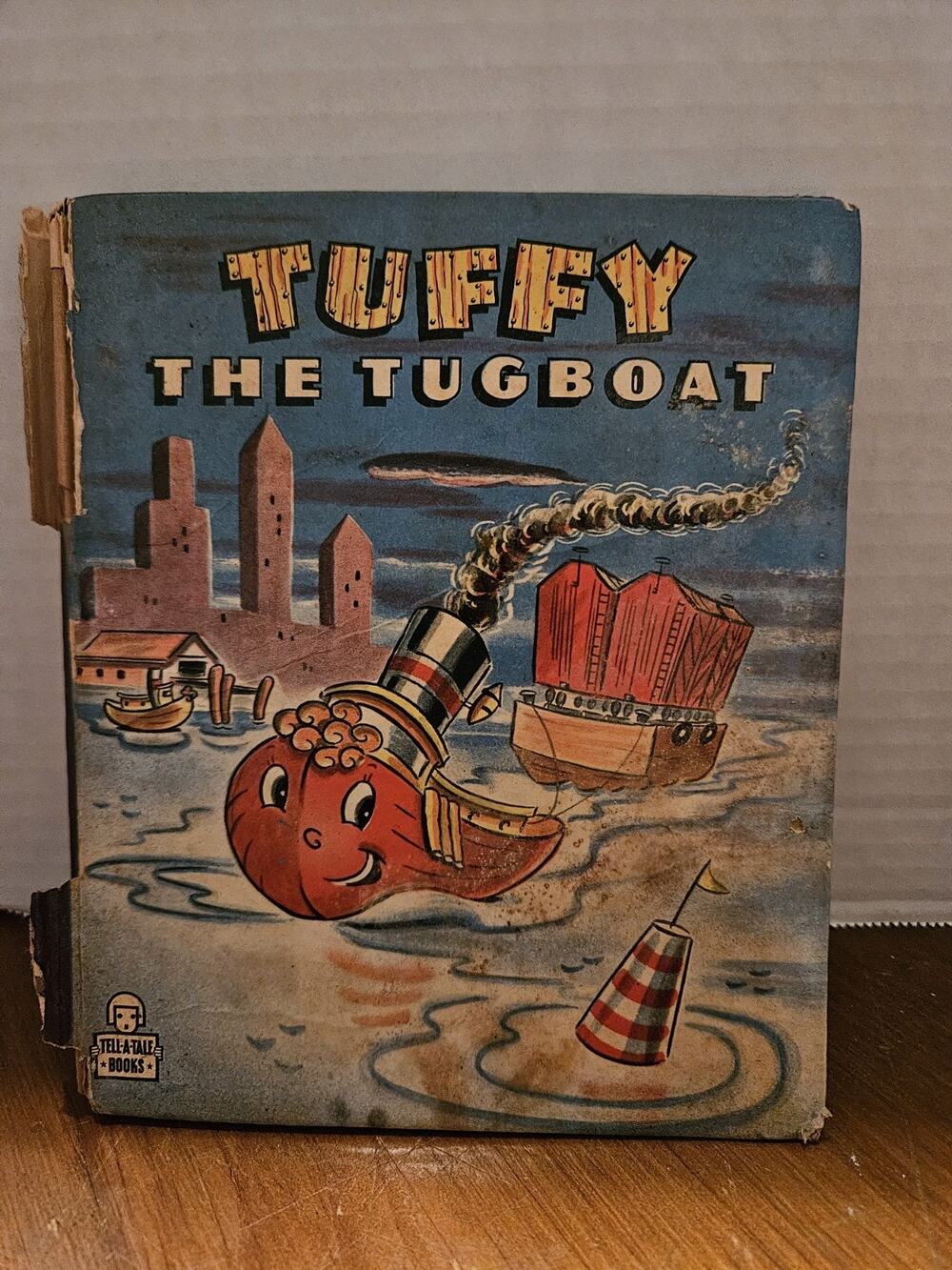 Tuffy the Tugboat. Whitman Top Top Tales HC Alice Sankey Ben Williams 1947